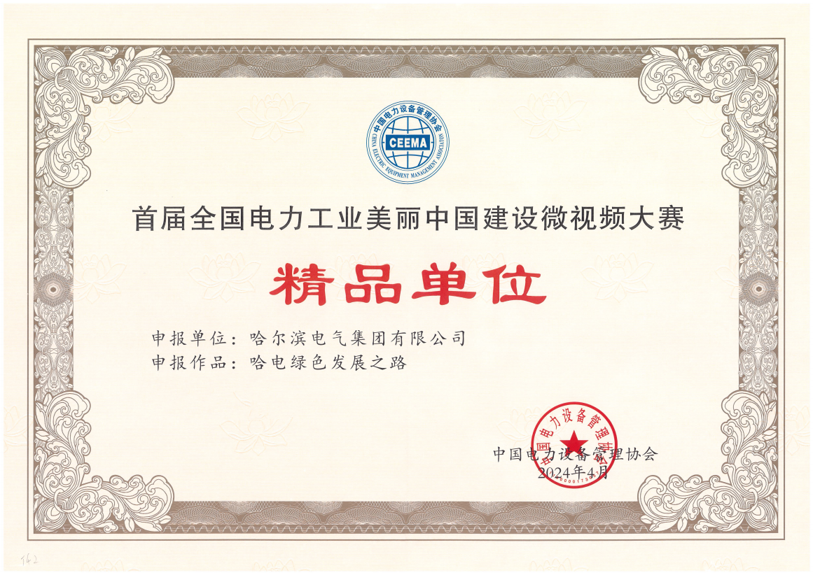 拉斯维加斯9888国际获首届天下电力工业漂亮中国建设微视频大赛精品单位奖.png